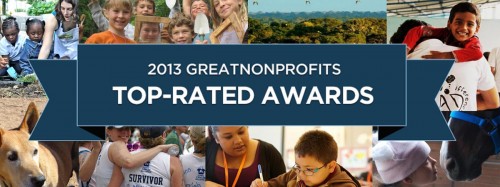 GreatNonprofits Top-Rated Awards