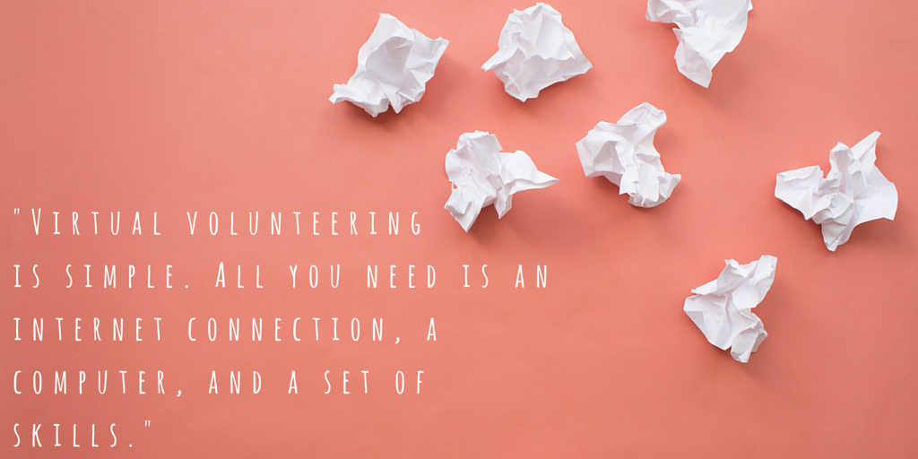 Virtual Volunteering Quote