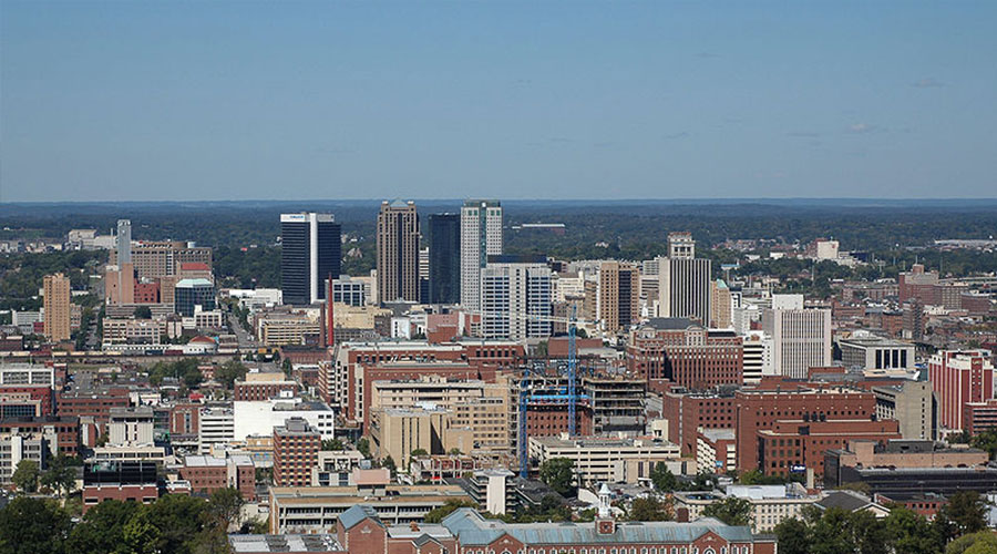 Birmingham skyline Eric in SF Wikimedia Commons