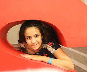 little girl at the muslim american convention Muslim American Society of Minnesota