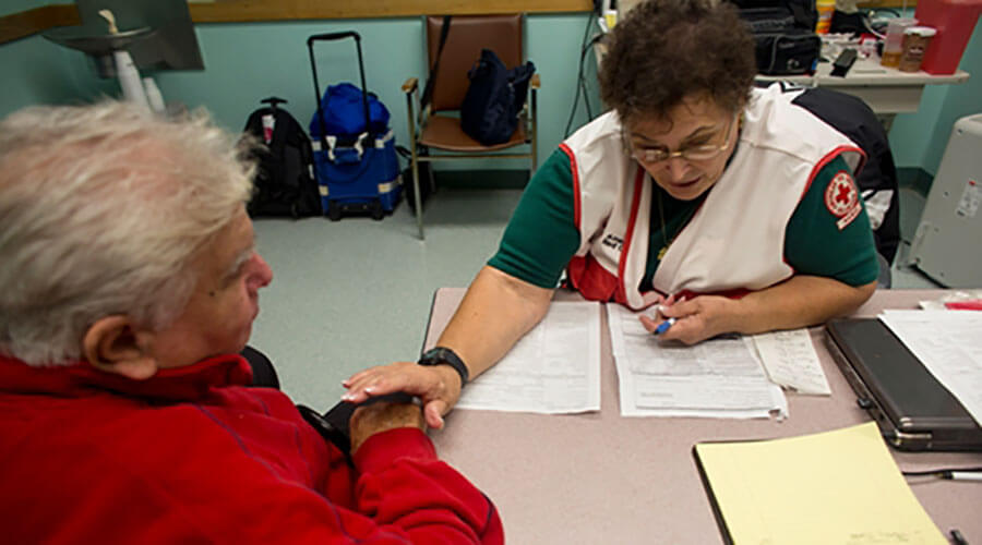 Read these facts about your American Red Cross : Its purpose, to