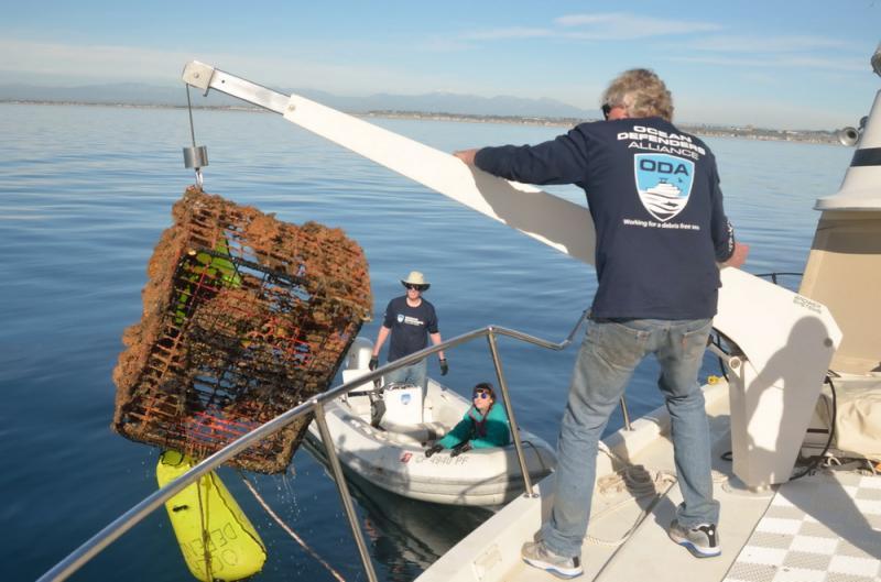 Dangerous Abandoned Fishing Gear  - Ocean Defenders Alliance