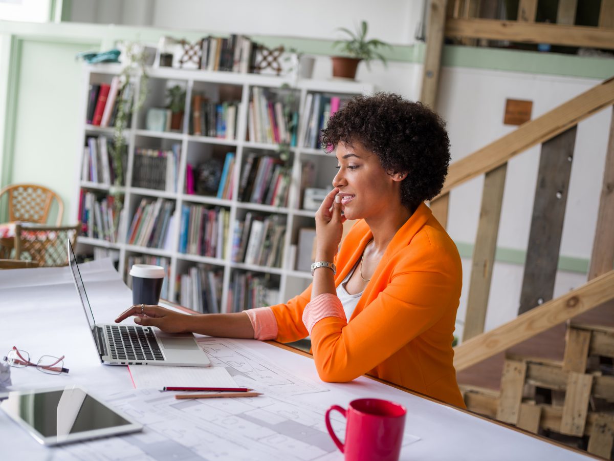 nonprofit awareness campaign messaging - a photo of a nonprofit professional at her desk